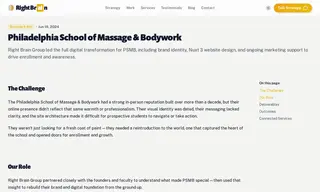 Preview of the Philadelphia School of Massage & Bodywork Case Study