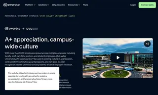 Preview of the Utah Valley University (uvu) Case Study