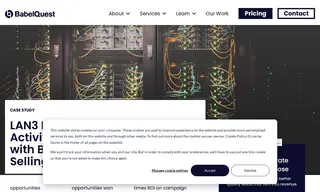 Preview of the LAN3 Case Study