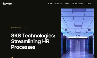 Preview of the SKS Technologies Case Study