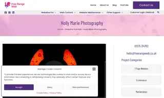 Preview of the Holly Marie Photography Case Study