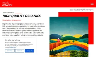 Preview of the High Quality Organics Case Study