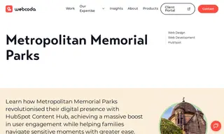 Preview of the Metropolitan Memorial Parks Case Study