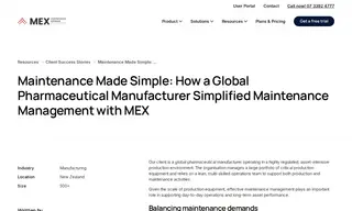 Preview of the Global Pharmaceutical Manufacturer Case Study