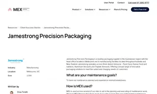 Preview of the Jamestrong Precision Packaging Case Study