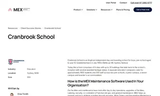 Preview of the Cranbrook School Case Study