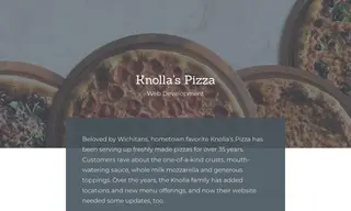 Preview of the Knolla’s Pizza Case Study