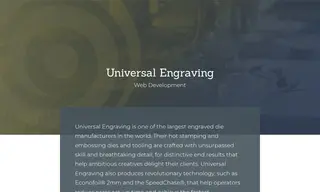 Preview of the Universal Engraving Case Study