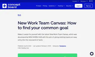 Preview of the New Work Hub Case Study