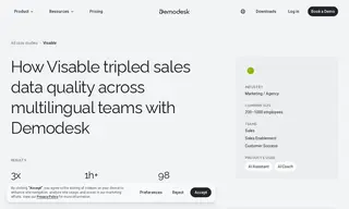 Preview of the Visable Case Study