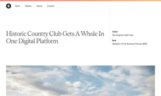 Preview of the The Virginian Golf Club Case Study
