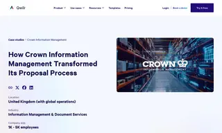 Preview of the Crown Information Management Case Study
