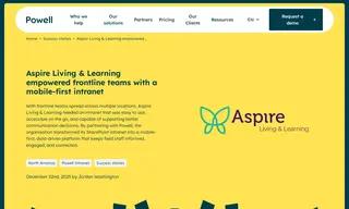 Preview of the Aspire Living & Learning Case Study