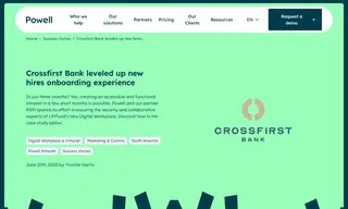 Preview of the CrossFirst Bank Case Study