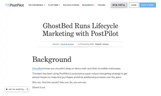 Preview of the GhostBed Case Study