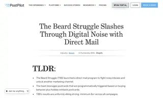 Preview of the The Beard Struggle Case Study