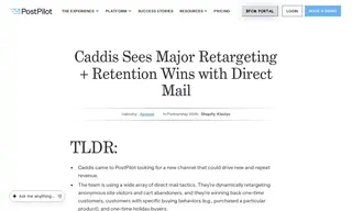 Preview of the Caddis Case Study