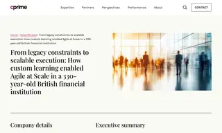 Preview of the 330-year-old British Financial Institution Case Study