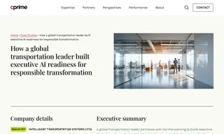 Preview of the Global Transportation Leader Case Study