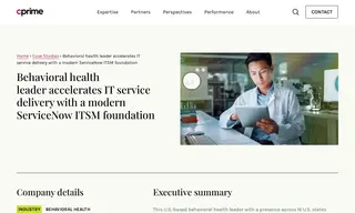 Preview of the U.S.-based Behavioral Health and Foster Care Leader Case Study