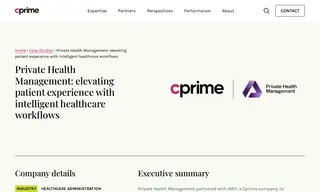 Preview of the Private Health Management (phm) Case Study