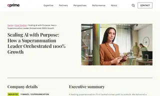 Preview of the Superannuation Leader Case Study