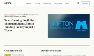 Preview of the Leading Financial Services Organization in the UK Case Study