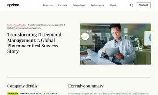 Preview of the pharma giant Case Study