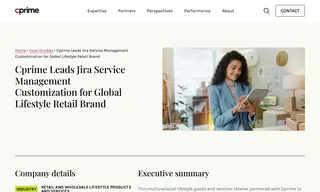Preview of the Multinational Lifestyle Retailer Case Study