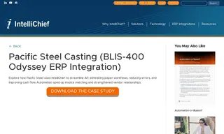 Preview of the Pacific Steel Casting Company Case Study