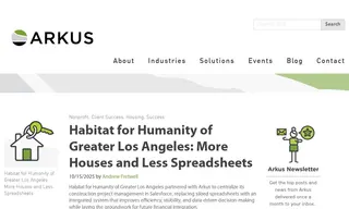 Preview of the Habitat for Humanity of Greater Los Angeles Case Study