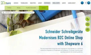 Preview of the Schneider Schreibgeräte GmbH Case Study