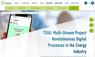 Preview of the TEAG Thüringer Energie AG Case Study