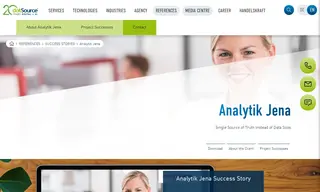 Preview of the Analytik Jena GmbH & Co. KG Case Study