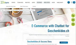 Preview of the Geschenkidee Case Study