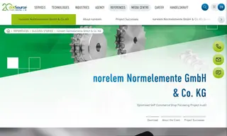 Preview of the Norelem Normelemente GmbH & Co. KG Case Study