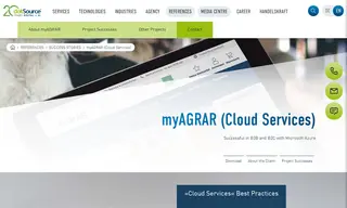 Preview of the myAGRAR (a Brand of AgrarOnline GmbH) Case Study