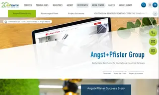 Preview of the Angst+Pfister Group Case Study
