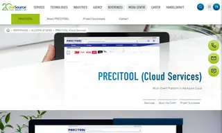Preview of the Precitool Werkzeughandel GmbH & Co. KG Case Study