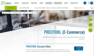 Preview of the Precitool Werkzeughandel GmbH & Co. KG Case Study