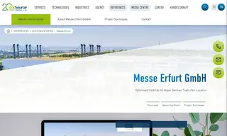 Preview of the Messe Erfurt GmbH Case Study