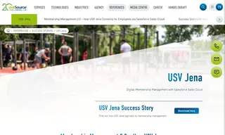 Preview of the Universitätssportverein Jena E. V Case Study