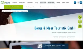 Preview of the Berge & Meer Touristik GmbH Case Study