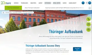 Preview of the Thüringer Aufbaubank Case Study