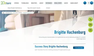 Preview of the Brigitte Exquisit Service GmbH Case Study