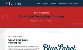 Preview of the Blue Label Packaging Company Case Study