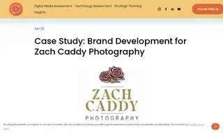 Preview of the Zach Caddy Photography Case Study