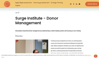 Preview of the The Surge Institute Case Study