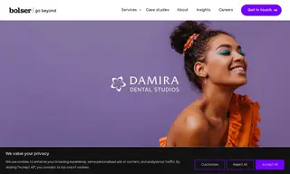 Preview of the Damira Dental Studios Case Study