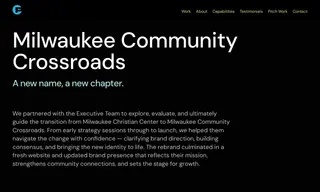 Preview of the Milwaukee Community Crossroads Case Study